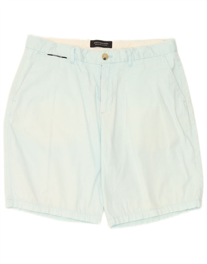 Мужские шорты чинос Scotch & Soda W31, средний синий хлопок