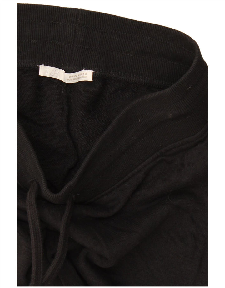 Женские спортивные брюки-клеш Zara UK 12, средний черный