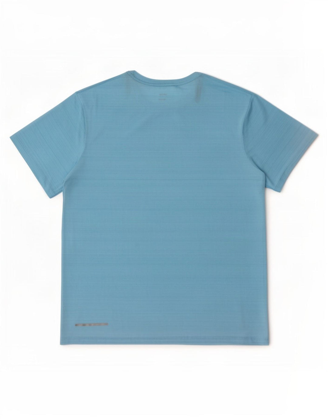 Мужская футболка Nike Dri Fit из полиэстера с большой синей полоской