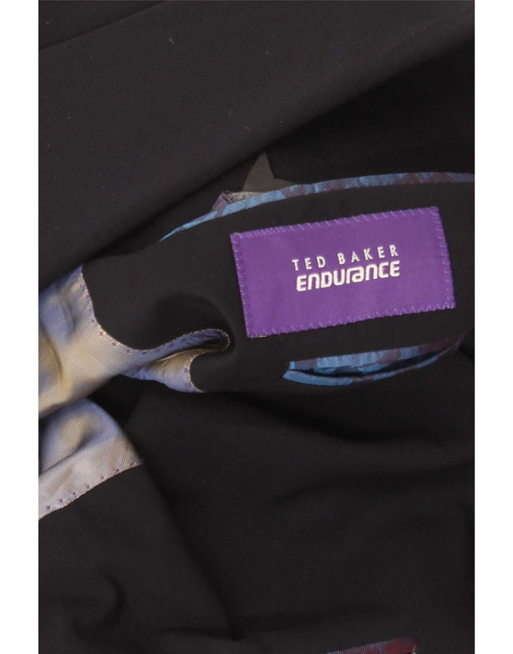 Мужской пиджак на двух пуговицах Ted Baker UK 38 средний темно-синий