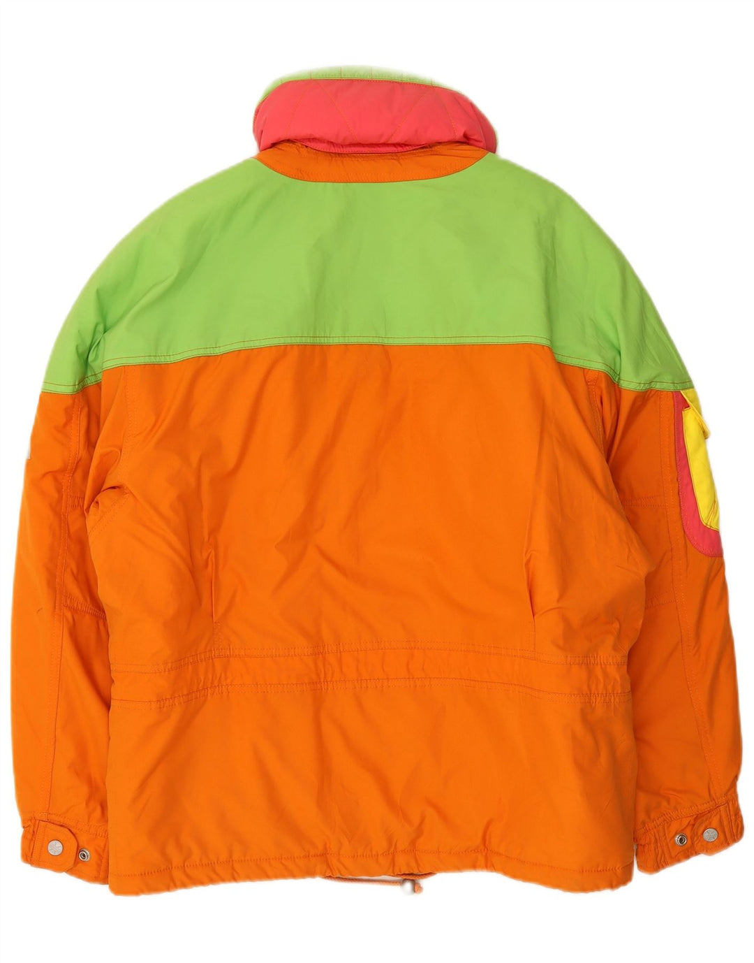 Ellesse Женская лыжная куртка оверсайз с капюшоном IT 42 Medium Orange Colorblock