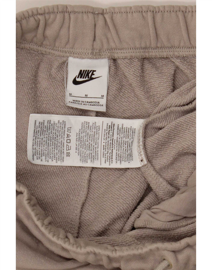 Мужские спортивные брюки Nike с графическим рисунком, джоггеры, средние, бежевые, цветные блоки