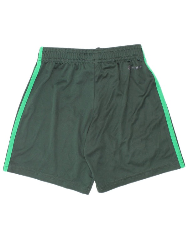 Спортивные шорты Adidas Boys Boston Celtics 7-8 лет, зеленый полиэстер