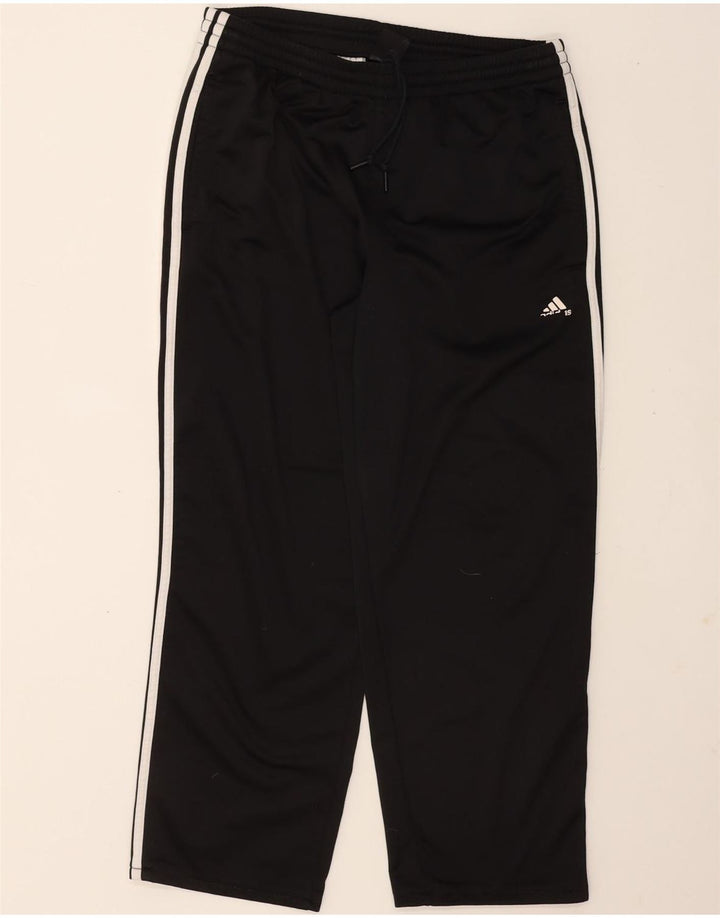 ADIDAS Mens Tracksuit Trousers UK 42/44 Large  Black Polyester Vintage Adidas and Second-Hand Adidas from Messina Hembry 