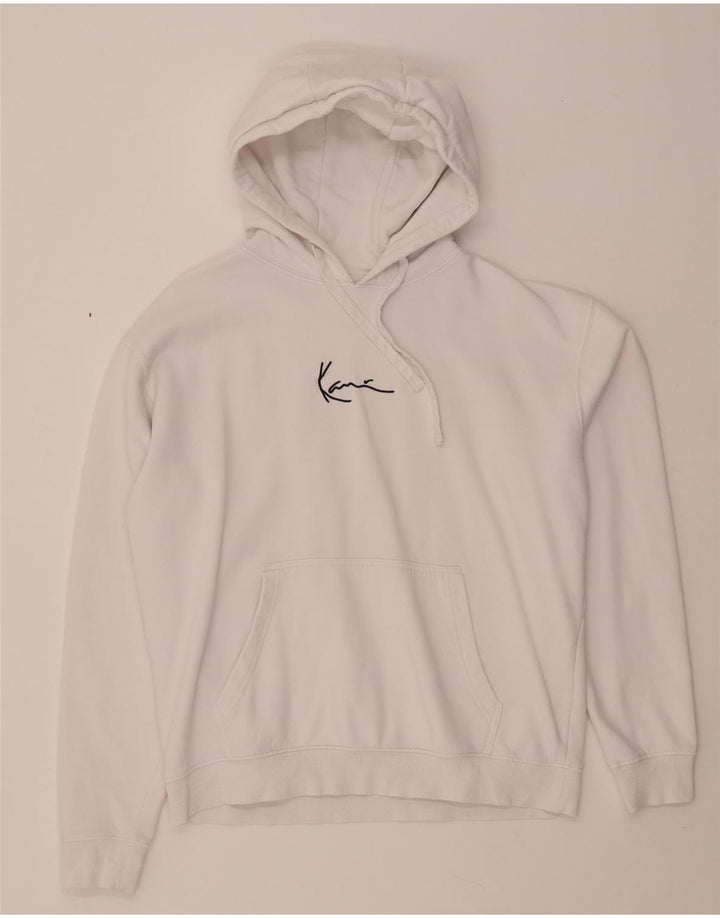 Мужской джемпер свободного покроя с рисунком KARL KANI, маленький белый хлопок, хлопковый