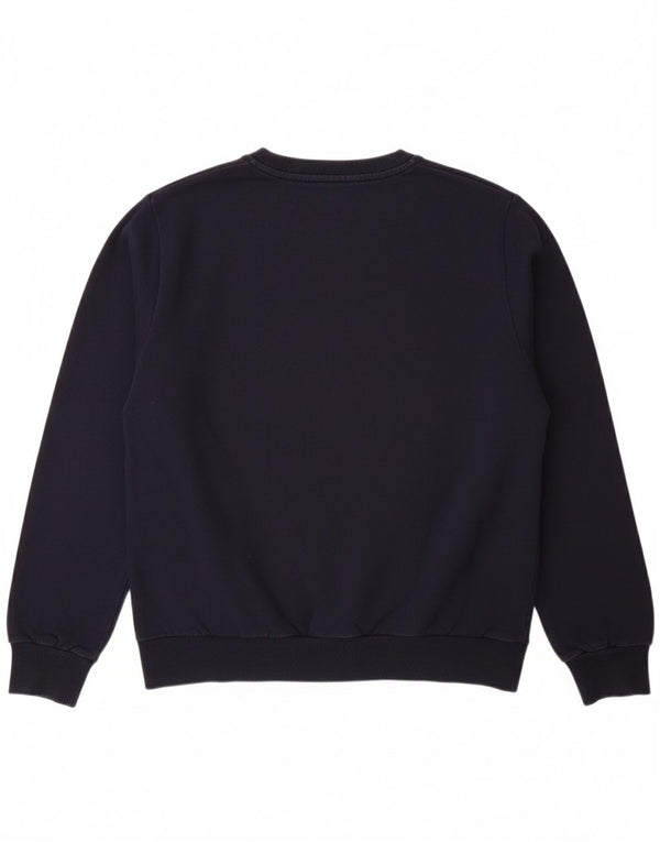 BIKKEMBERGS Свитшот с рисунком для мальчиков, джемпер 15-16 лет, темно-синий, хлопок