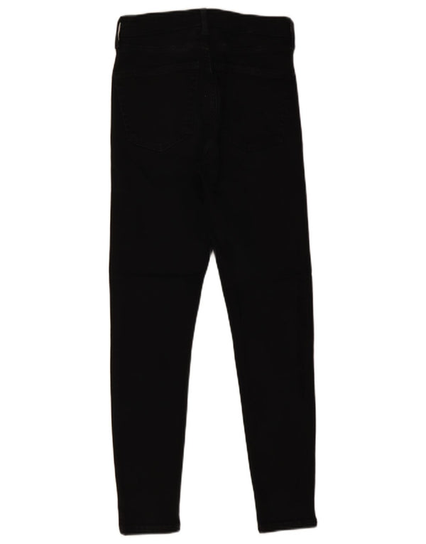 Женские джинсы скинни Topshop W28 L26, черный хлопок