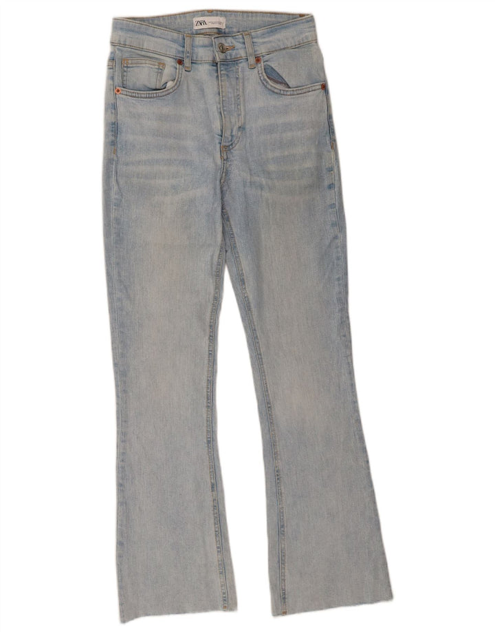 Женские расклешенные джинсы Zara EU 38 Small W28 L27 Синие