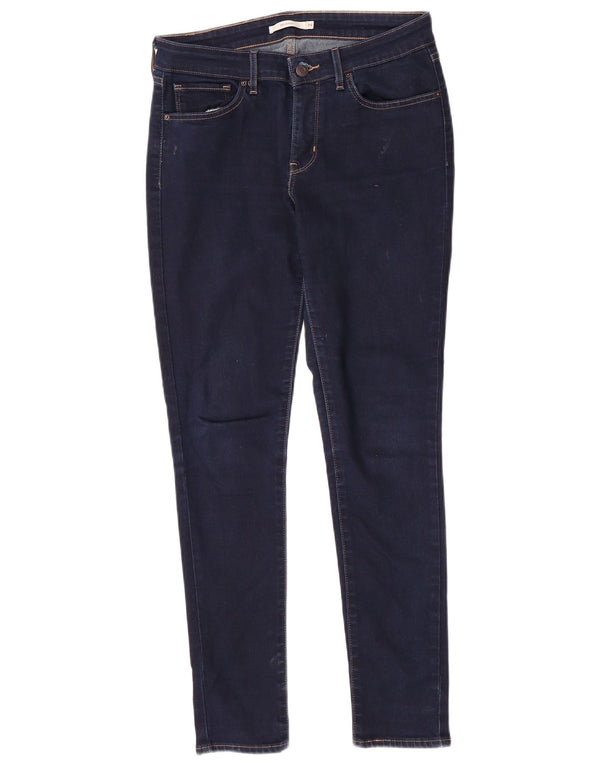 Женские джинсы скинни Levi's 711 W29 L30 Темно-синие, хлопок