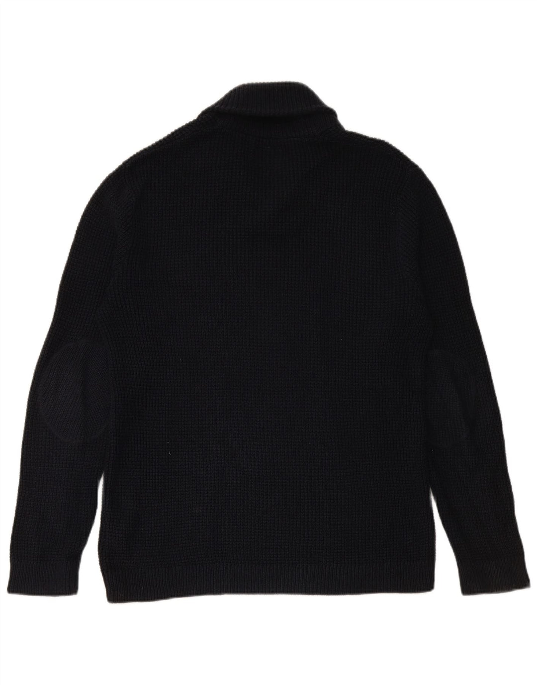 JACK & JONES Мужской джемпер с отложным воротником, свитер XL, темно-синий, хлопок