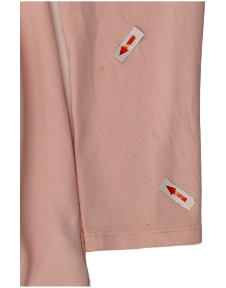 Женский спортивный костюм Oversized с графичным воротником на молнии UK 6 XS Розовый