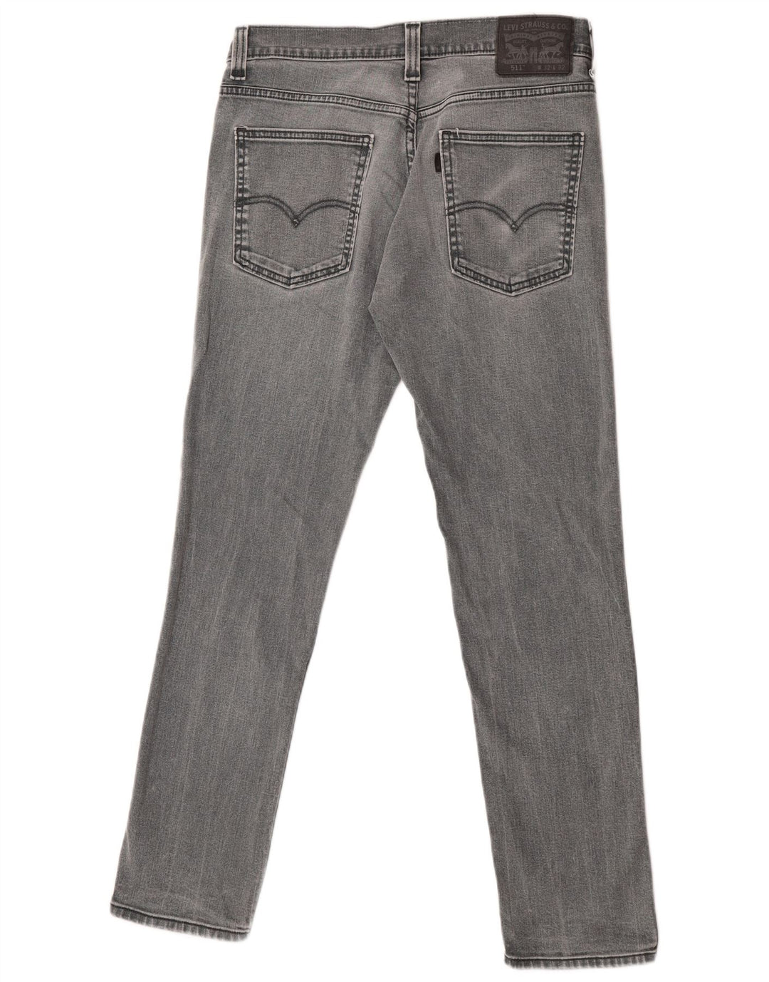 Мужские джинсы Levi's 511 Slim W32 L32 Серые хлопковые