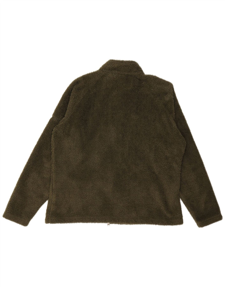 Женская флисовая куртка COLUMBIA UK 20 2XL, полиэстер цвета хаки