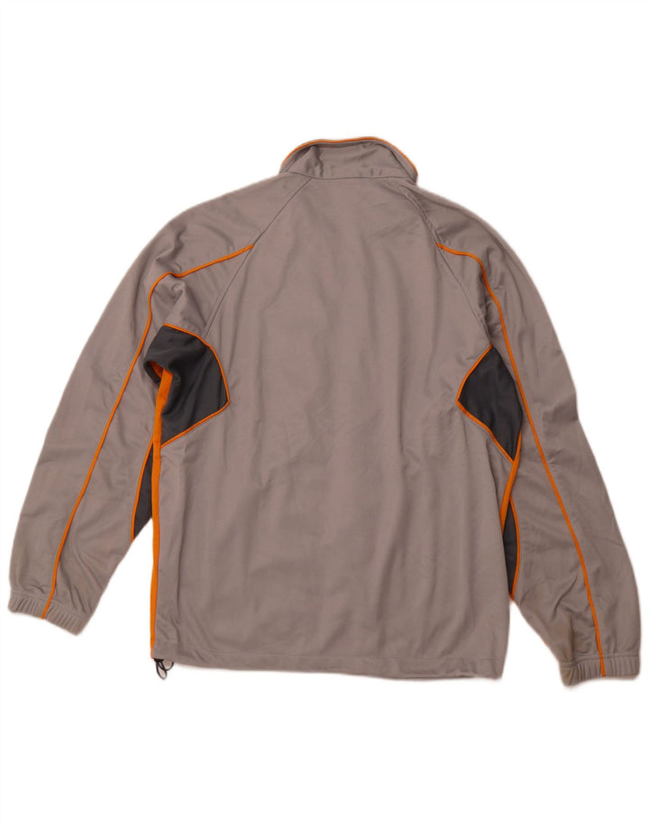 Мужской спортивный костюм BRUGI, верхняя куртка, средний серый полиэстер с цветными блоками