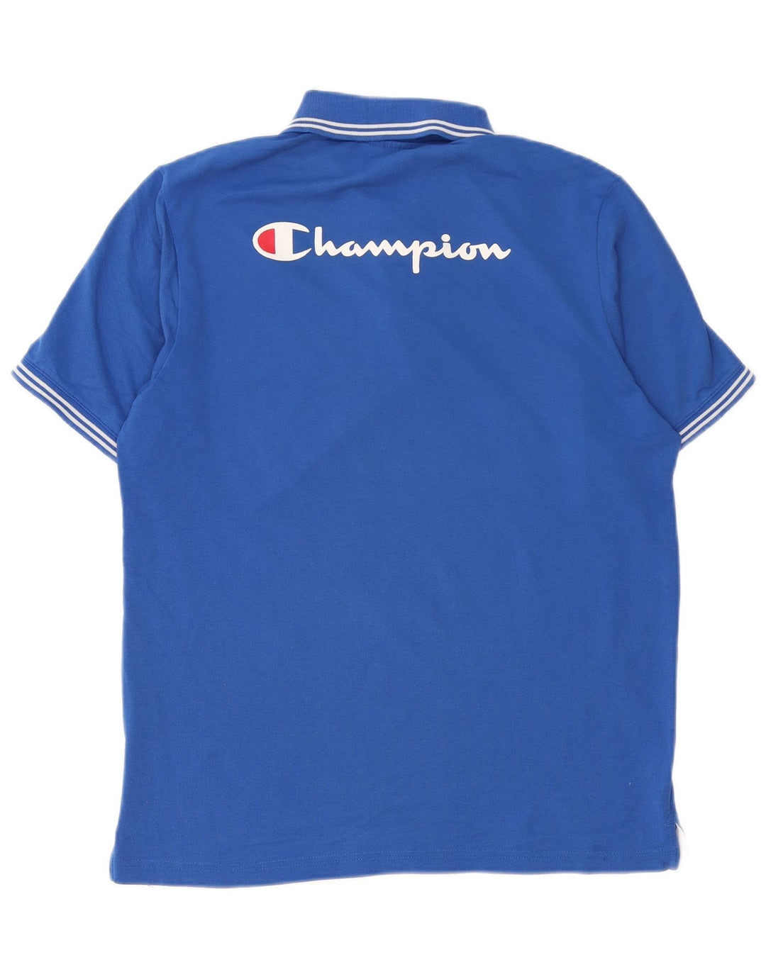 Мужская рубашка-поло с рисунком Champion, большая синяя