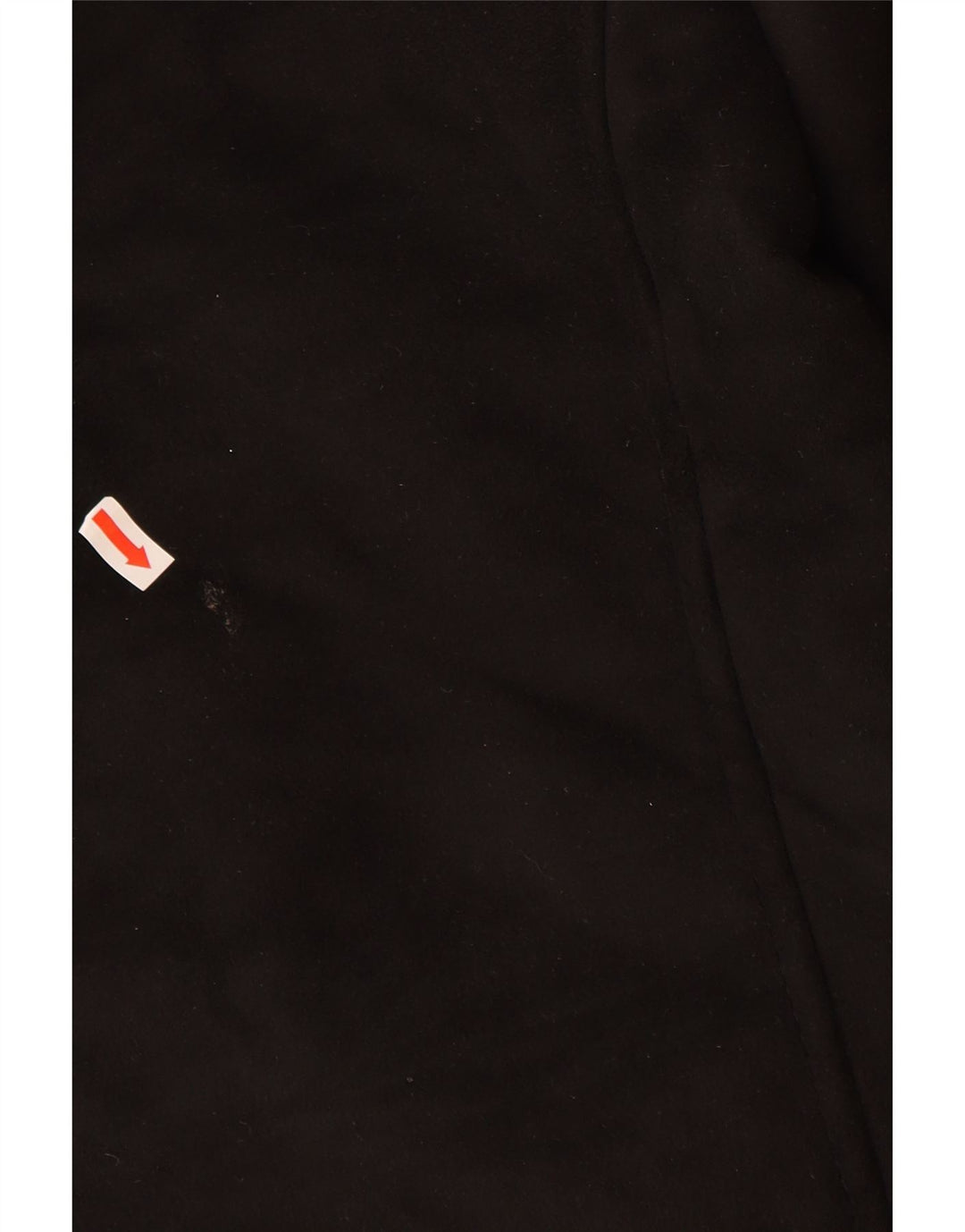 Женская байкерская куртка ZARA из шерпа UK 12, средний черный полиэстер