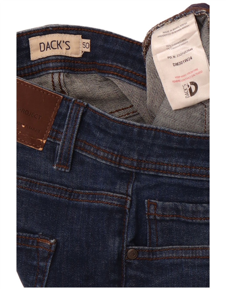 Мужские прямые джинсы DACK'S IT 50 Large W34 L31 Темно-синий хлопок