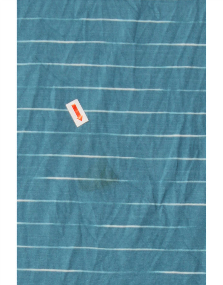 Мужская футболка WEIRD FISH Top XL из хлопка в синюю полоску