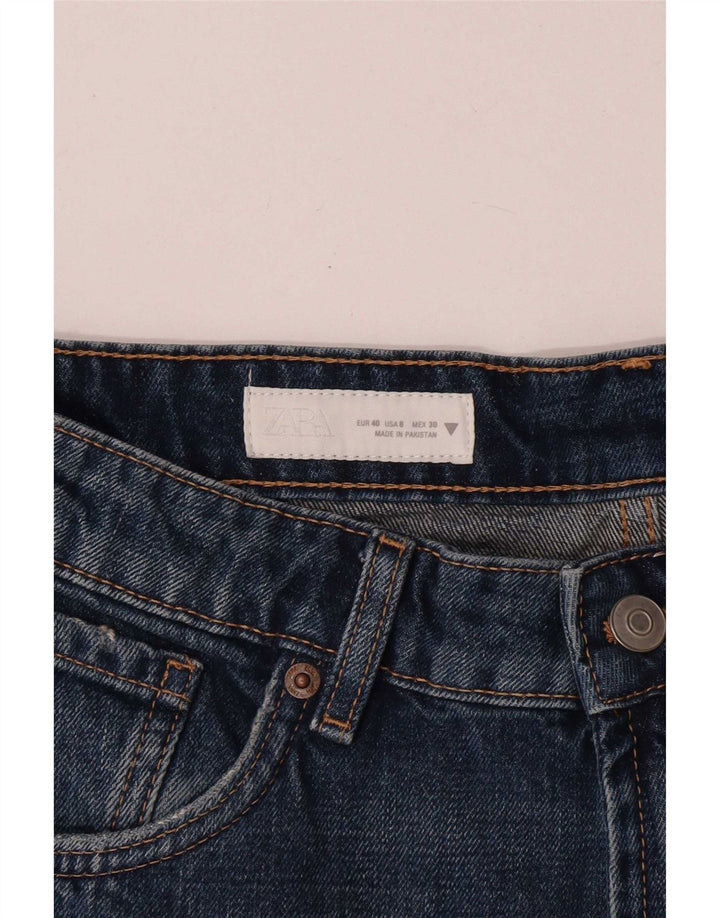 Женские джинсовые шорты Zara EU 40 Medium W30 Синие