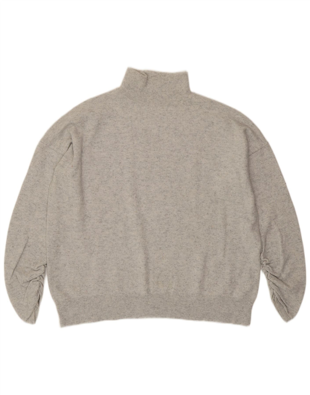 Женский джемпер с высоким воротником MINT VELVET UK 14, средний серый в крапинку