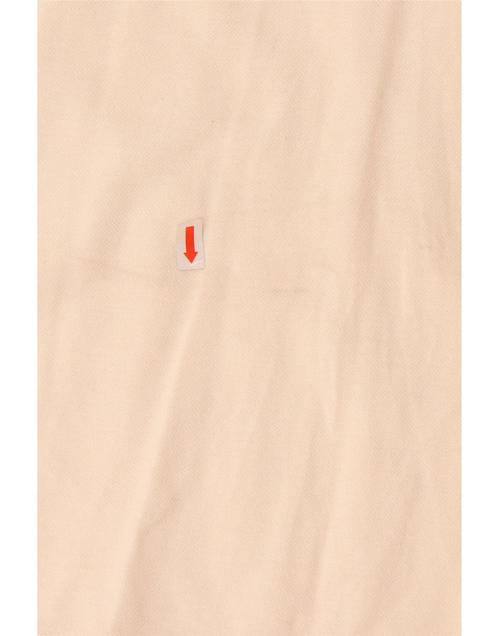 Мужская рубашка-поло SERGIO TACCHINI EU 50, средний цвет, белый хлопок с геометрическим рисунком