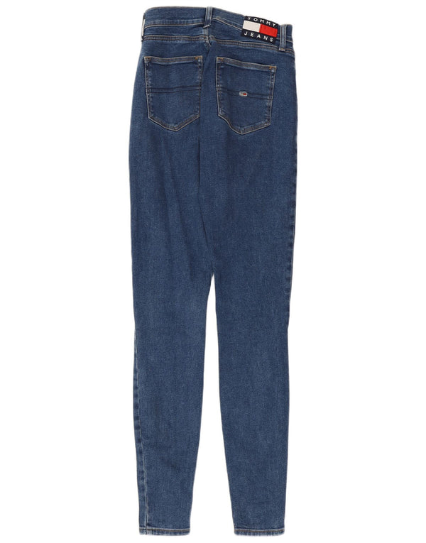 Женские джинсы суперскинни Tommy Hilfiger Sylvia с высокой посадкой W27 L34 синие