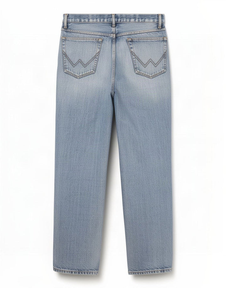 Женские прямые джинсы Wrangler Texas W34 L32, синий хлопок