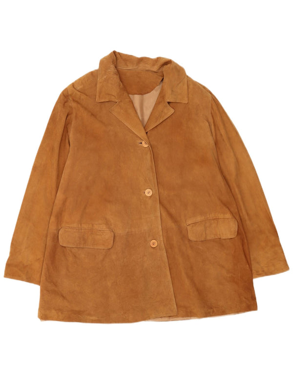 Куртка женская замшевая Conbipel IT 44 Medium Beige Leather