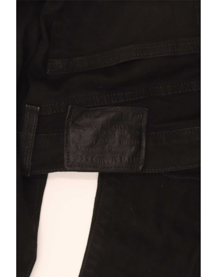 Женские зауженные джинсы Levi's 512 W34 L30 черные