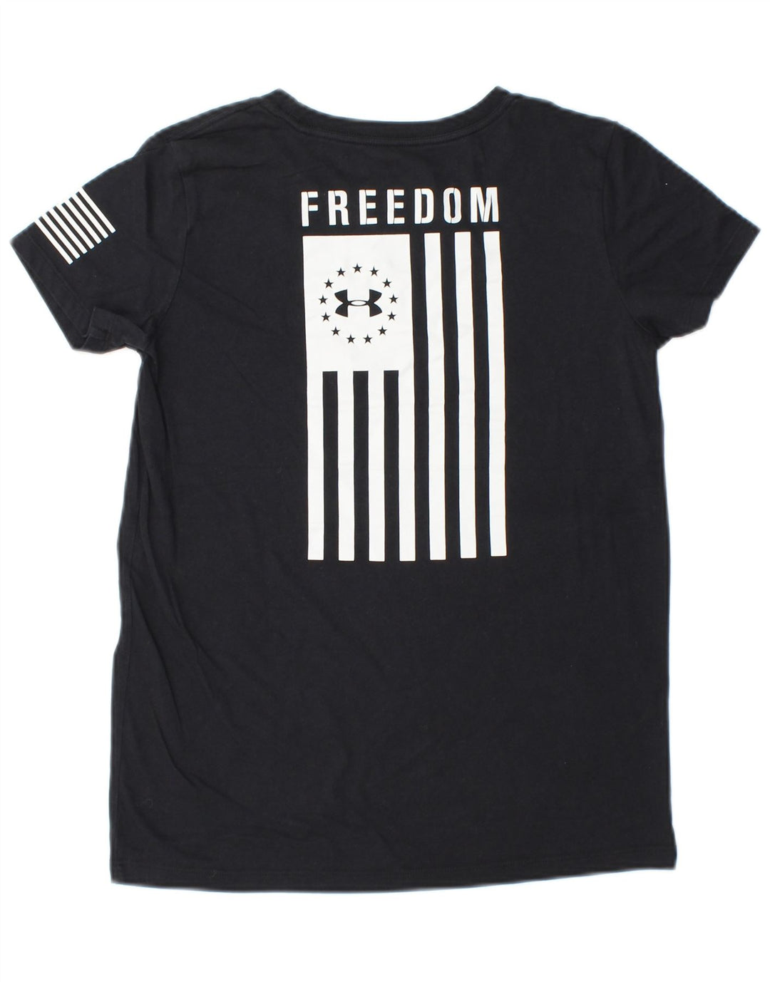 Женская футболка с рисунком UNDER ARMOR UK 6 XS, черная полоска