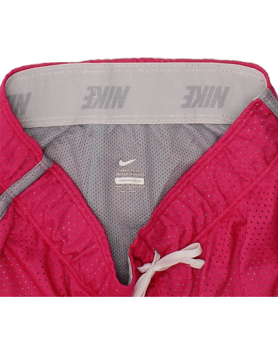 NIKE Girls Sport Shorts 6-7 Years Medium Pink Polyester Vintage Nike and Second-Hand Nike from Messina Hembry 