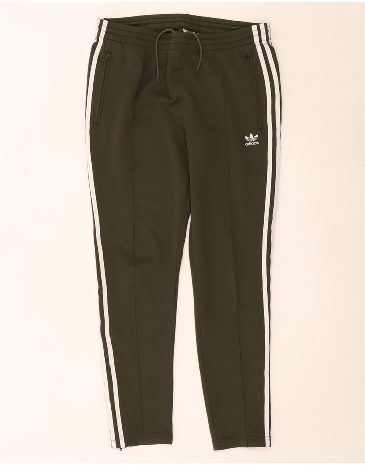 Женские спортивные брюки Adidas UK 14, большие зеленые