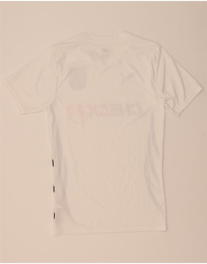 Мужская футболка с рисунком Puma Deutshland Top XS, белый полиэстер