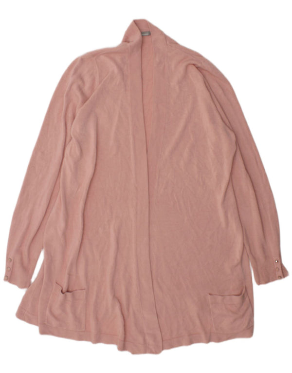 Женский удлиненный открытый кардиган Marks & Spencer UK 22 3XL Розовый