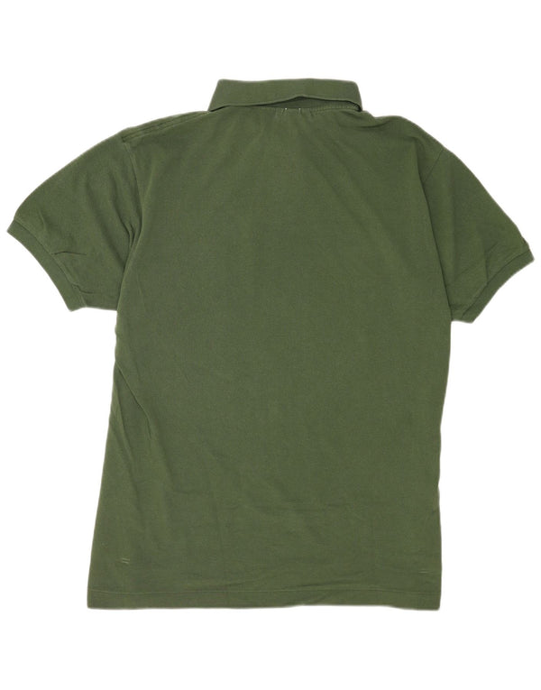 Мужская рубашка-поло классического кроя Lacoste, размер 7, 2XL, зеленый хлопок