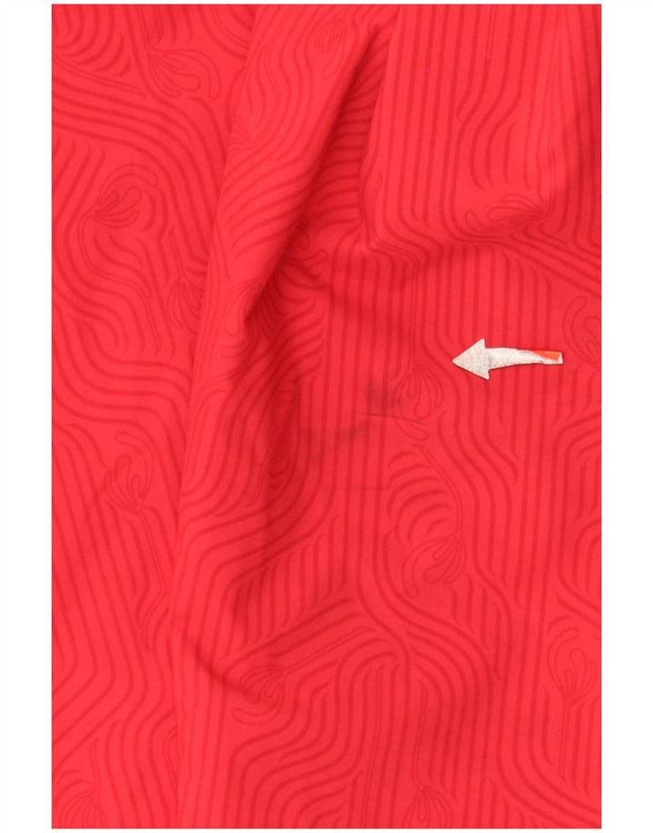 Мужская дождевик с капюшоном Helly Hansen UK 36, маленький красный из полиамида