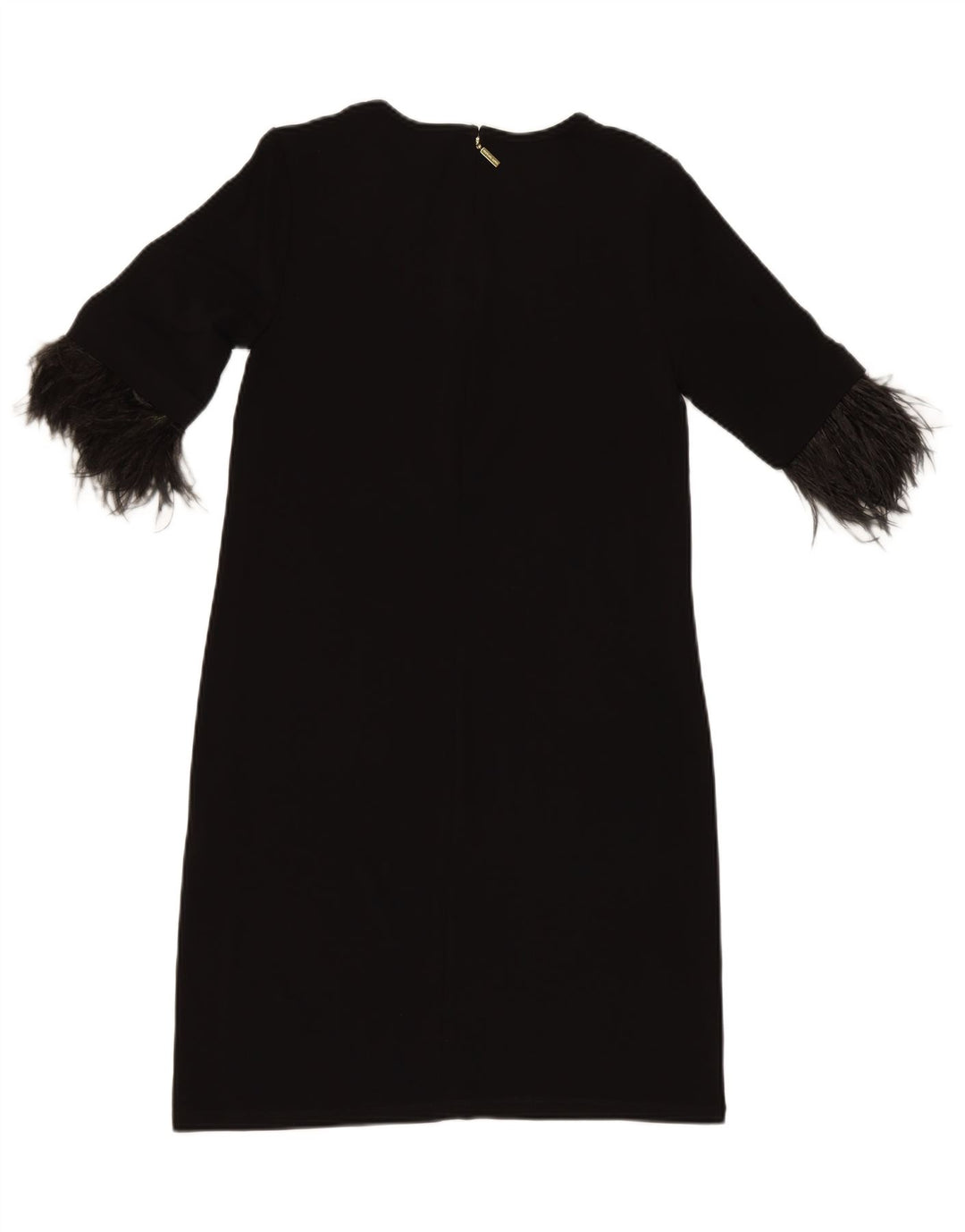 MICHAEL KORS Womens Sheath Dress UK 10 Small Black Viscose