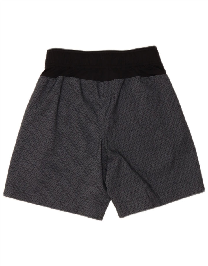 Мужские спортивные шорты THE NORTH FACE XS, серые, полиэстер с цветными блоками