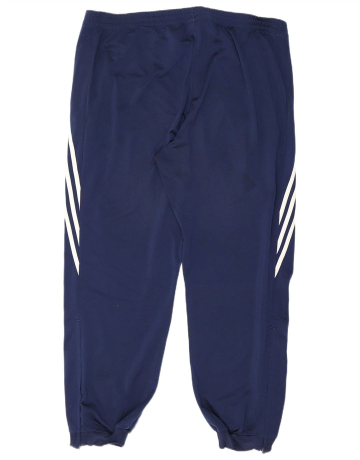 Мужские спортивные брюки Adidas Joggers 2XL темно-синие из полиэстера