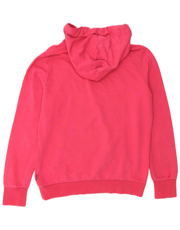 Женский джемпер с капюшоном Superdry UK 14, большой розовый, хлопок