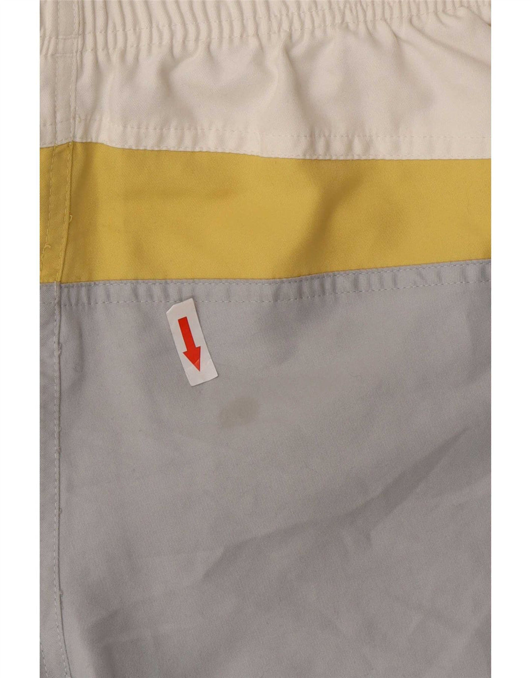 Женские шорты для плавания Fila UK 14, средние, белые, цветные блоки
