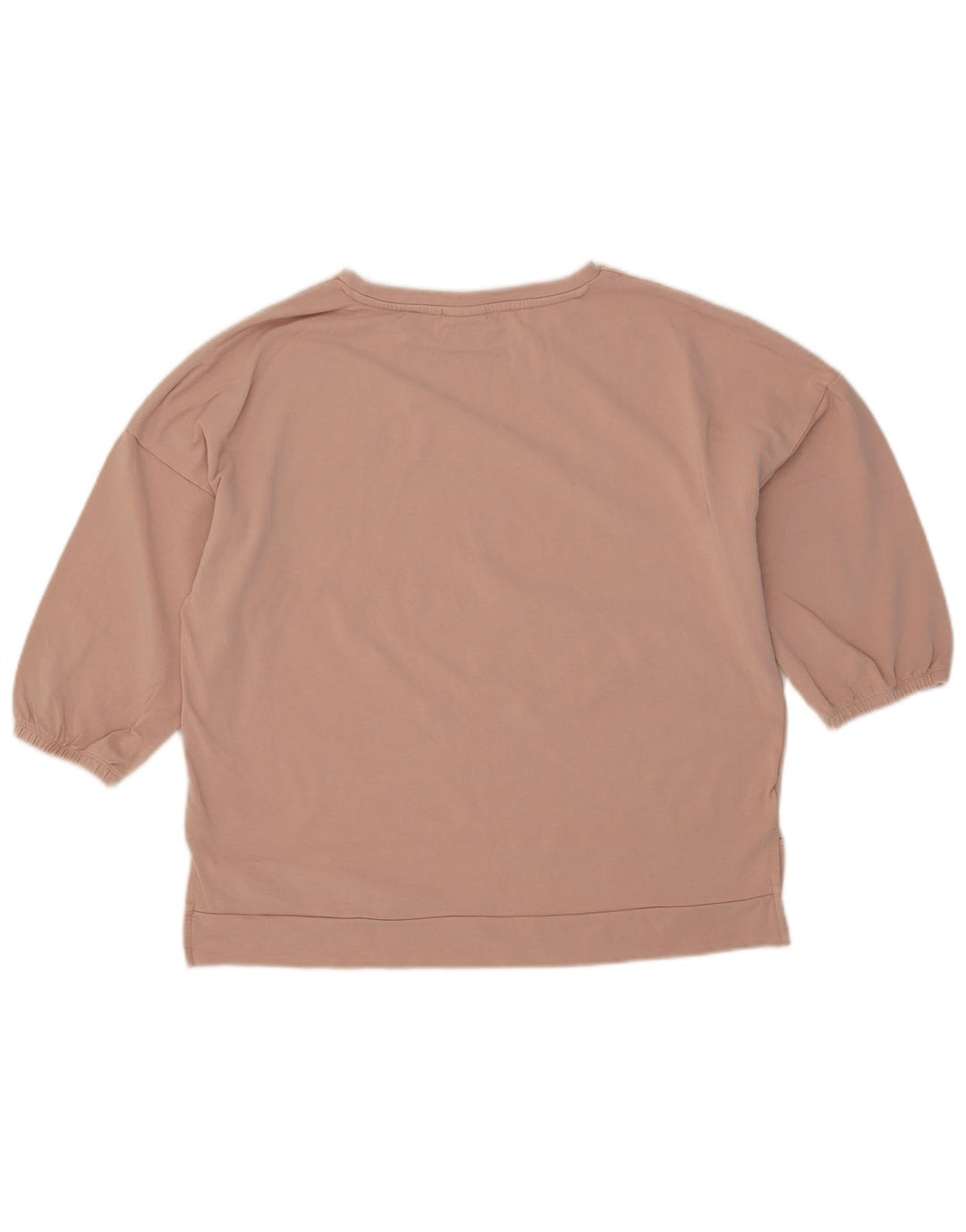 Женский свободный свитшот Ellesse с рукавом 3/4, Великобритания, 10, маленький розовый