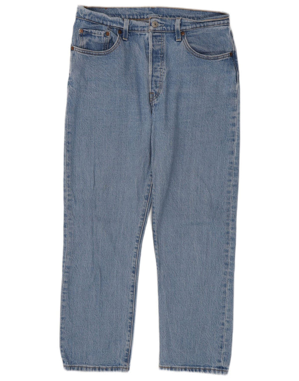 Мужские прямые джинсы Levi's 501 W29 L26 синие, хлопок