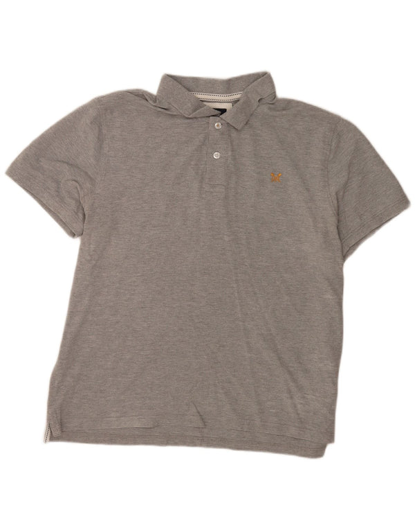 Мужская рубашка-поло Crew Clothing 2XL, серый хлопок