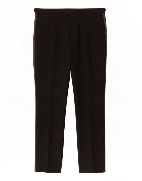 Мужские узкие брюки Reiss W36 L29, черные шерстяные