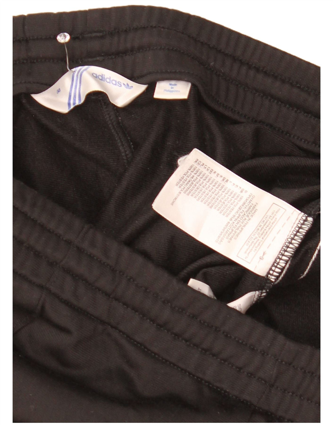 Женские спортивные брюки Adidas EU 38, средний черный полиэстер