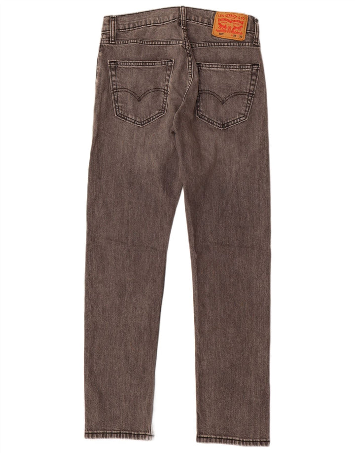 Мужские зауженные джинсы Levi's 502 W29 L32 Серый хлопок