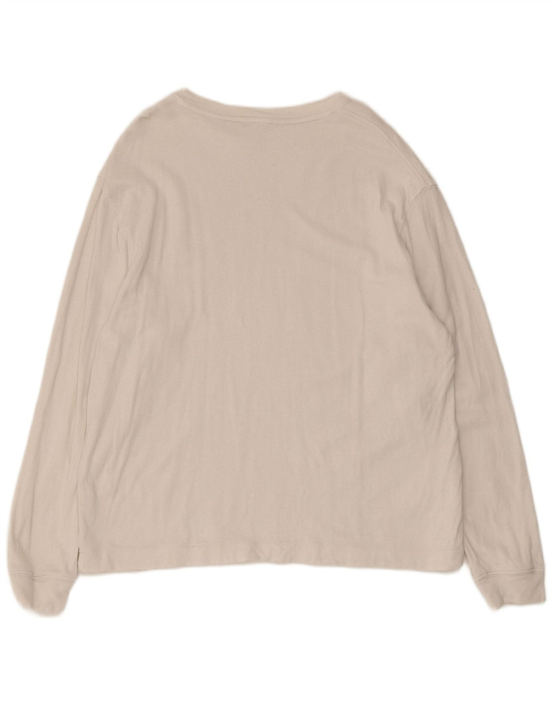 Мужской топ Zara с длинным рукавом, большой белый хлопок