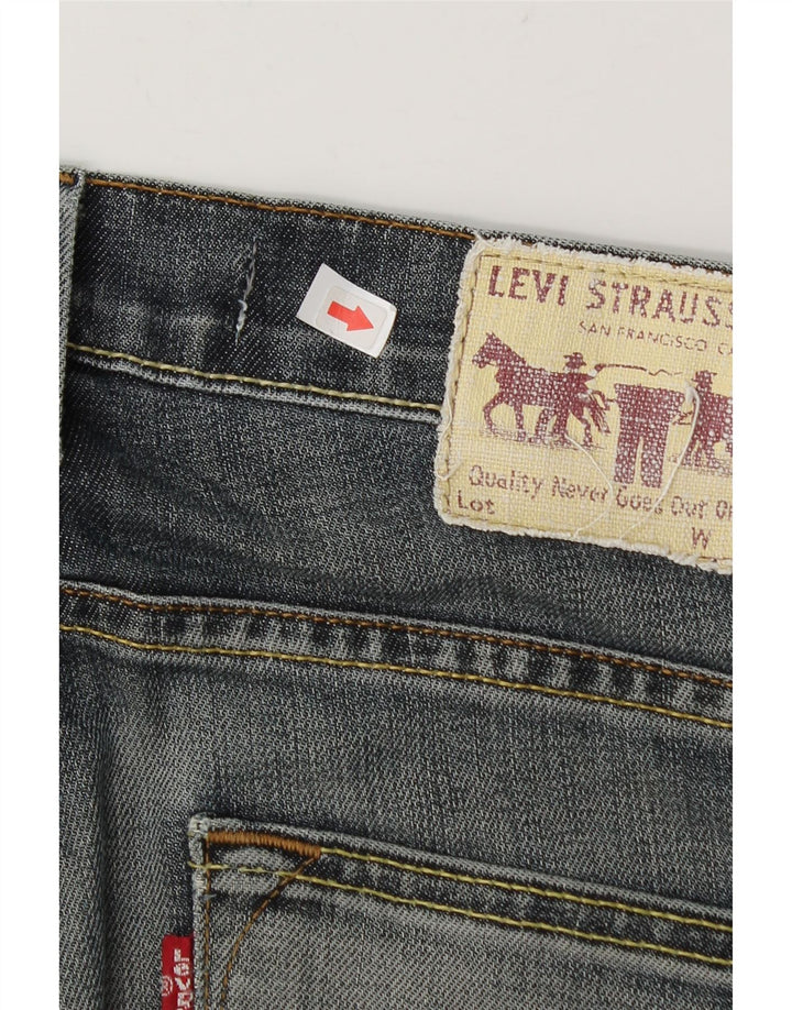 Мужские прямые джинсы Levi's 504 W30 L31 темно-синие