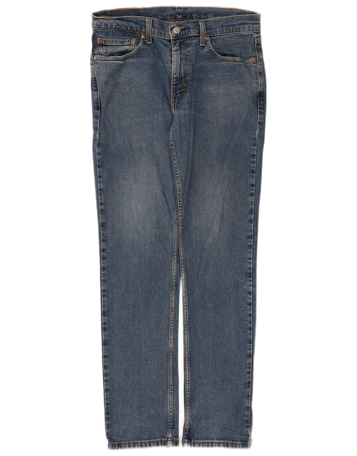 Мужские джинсы Levi's Slim 511 W32 L32 синие, хлопок